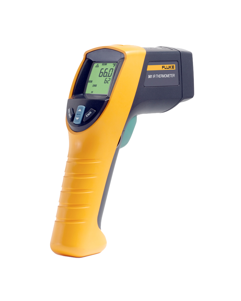 Fluke 561 Infrared Thermometer with K-type thermocouple capability