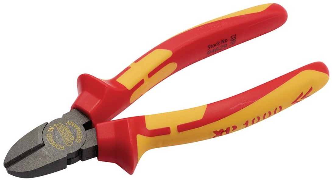 Draper XP1000 VDE Diagonal Side Cutter 160mm 94629