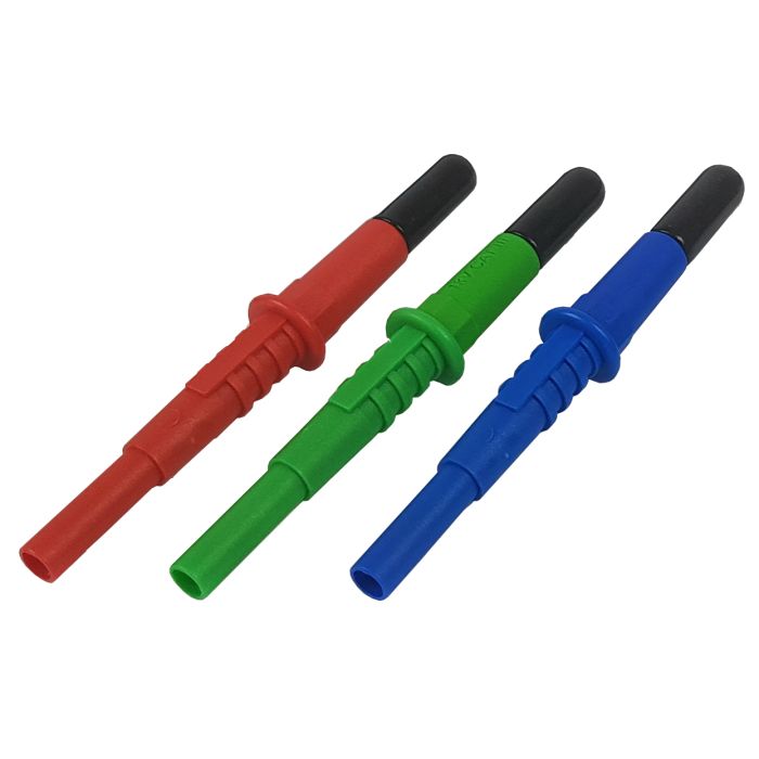 Silvertronic Fused 3-Wire Silicone Test Lead Set SIL3W-F