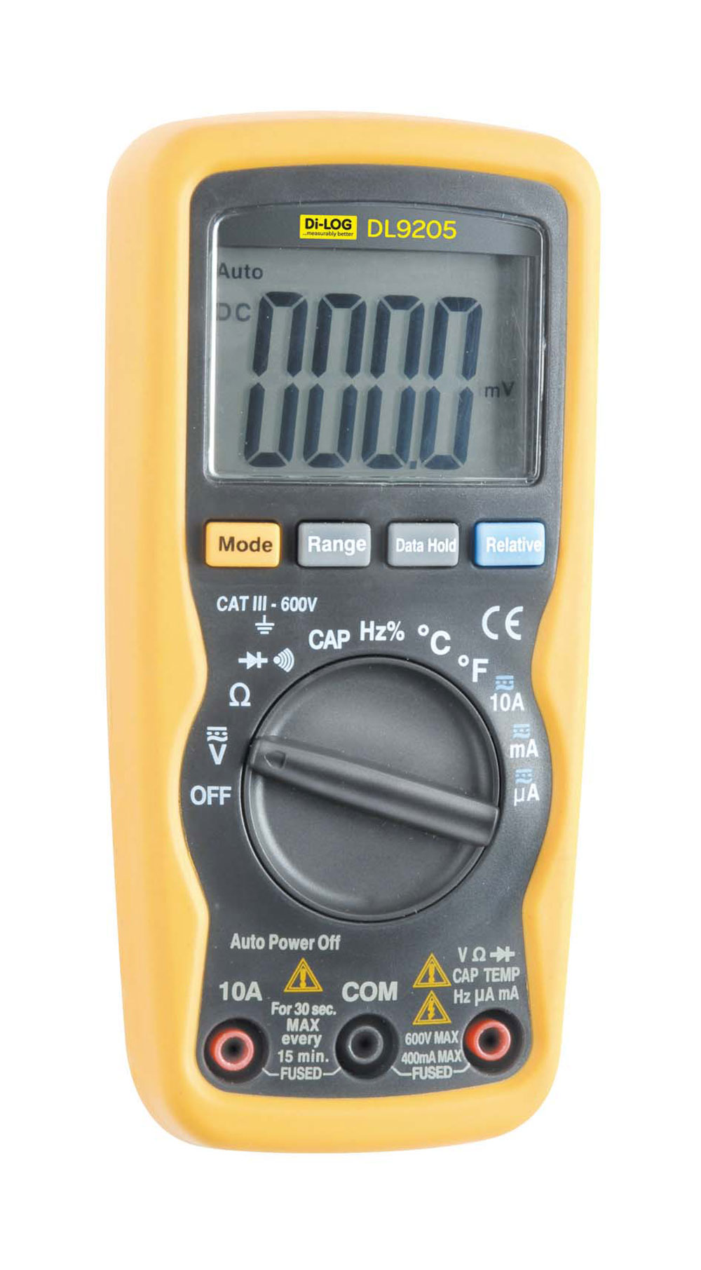 Dilog DL9205 Compact Auto Ranging 600V Multimeter