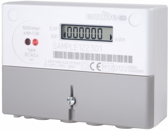 Emlite ECA2 Single Phase kW Hr Generation Meter EM111