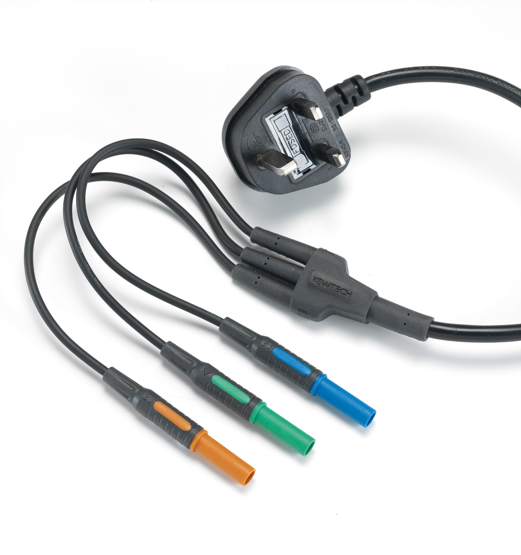 Kewtech KAMP12UK Mains Lead KT64 KT65