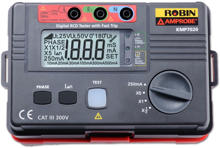 Beha-Amprobe KMP7020 Digital RCD Tester