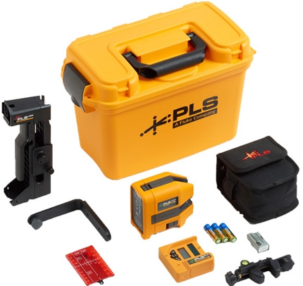 Fluke PLS 180R System Red Laser Level Kit 5195857