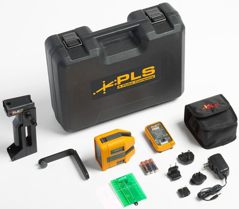 Fluke 180G-RBP Green Cross Line Laser Level Kit