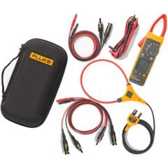 Fluke 393FC TRMS Solar Clamp Meter with TLPV1 MC4 Pomona Test Leads 5337394